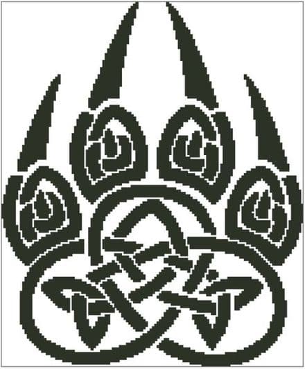 Celtic Paw Print