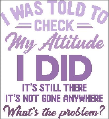Check My Attitude