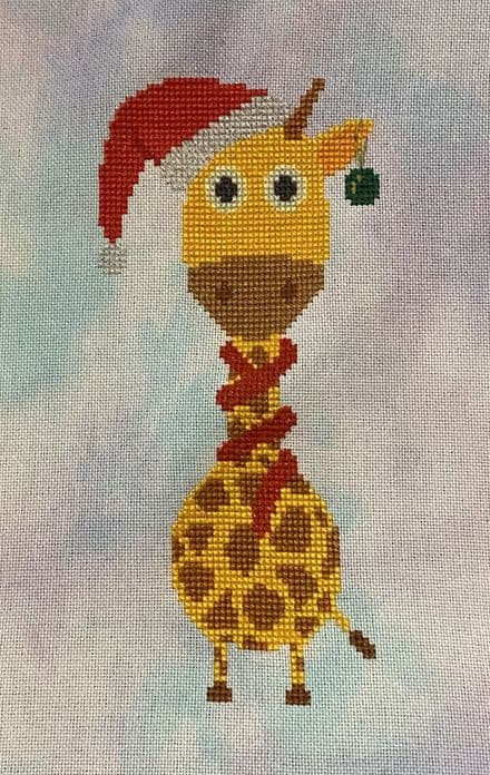 Christmas Georgie Giraffe