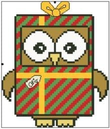 Christmas Present Ollie Owl