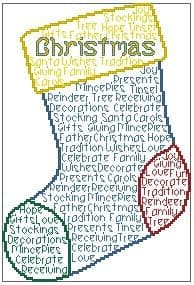 Christmas Stocking In Words