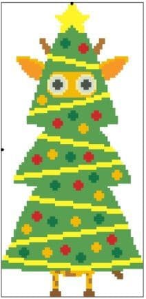 Christmas Tree Georgie Giraffe