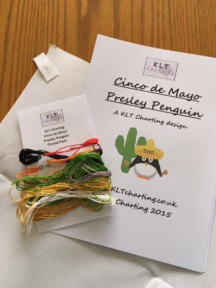 Cinco de Mayo Presley Penguin Full Kit