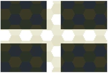 Cornwall Flag Hexed