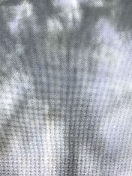 Darkness Comes, 28ct linen, 12x24"