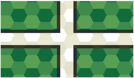 Devon Flag Hexed