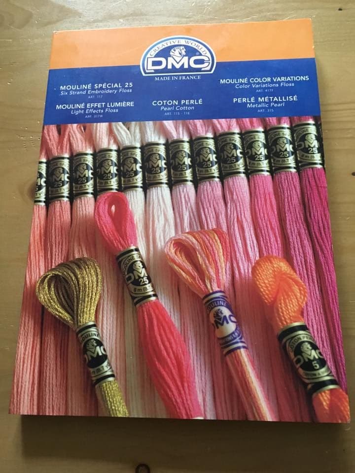 DMC Thread Swatches