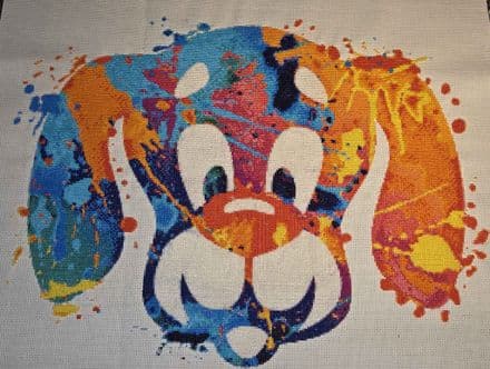 Dog Paint Splash