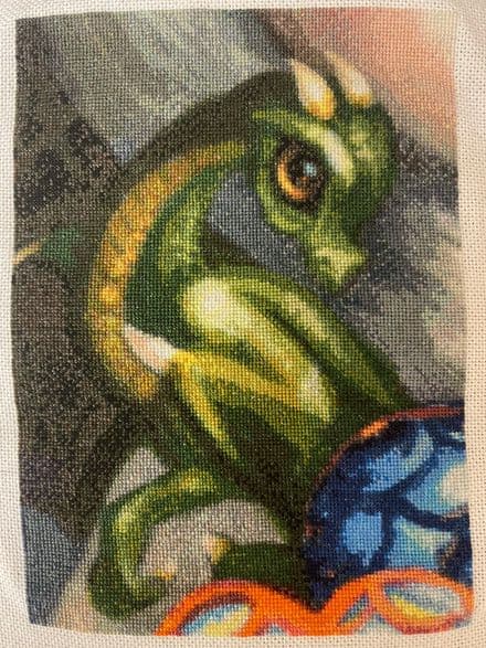 Dragon Hearts Crop - Green Dragon