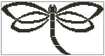 Dragonfly Outline