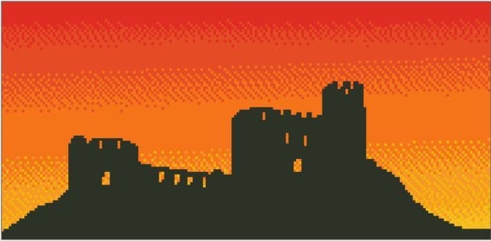 Dudley Castle at Sunset