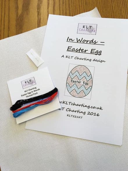 Easter Egg In Words Full Kit