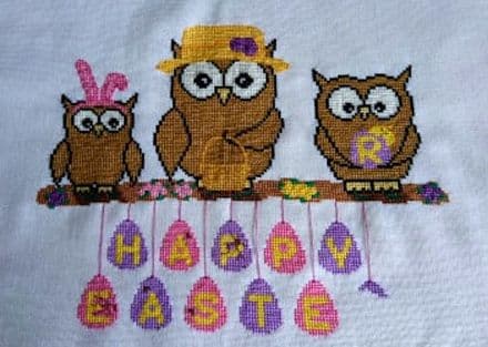 Easter Ollie Owl Family