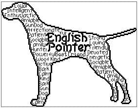 English Pointer In Words