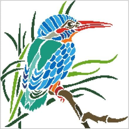 Fractured Kingfisher