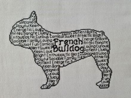 French Bulldog In Words