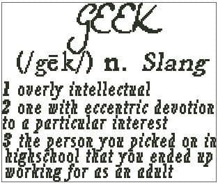 Geek Defintion