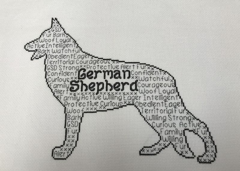 German Shepherd In Words 2