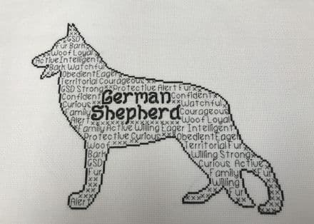 German Shepherd In Words 2
