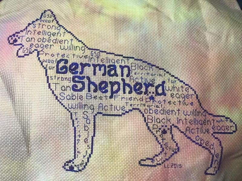 German Shepherd In Words