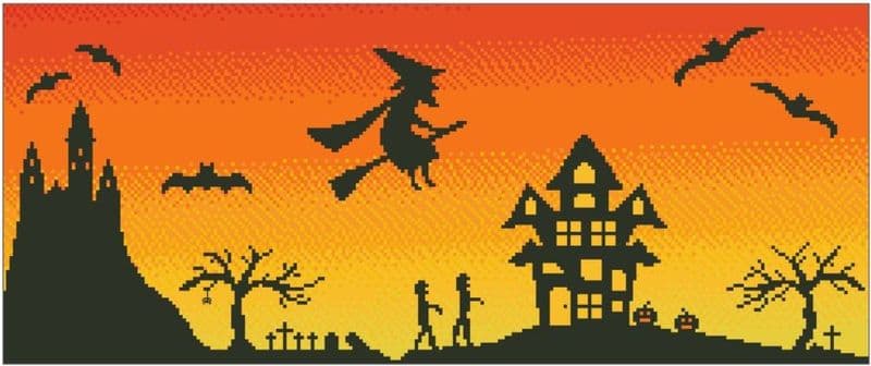 Halloween at Sunset