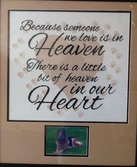 Heaven in our Heart - Paw Prints