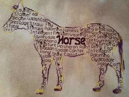 Horse In Words