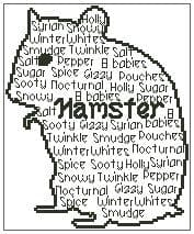 In Words - Hamster Personalised