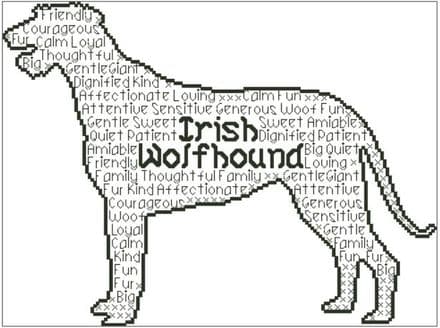 Irish Wolfhound In Words