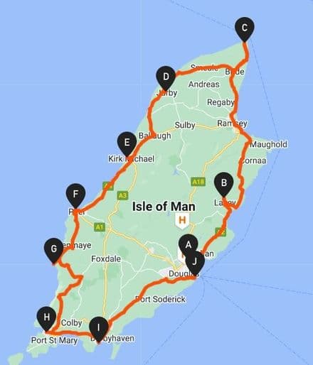 Isle of Man Stitching Challenge - 81 miles