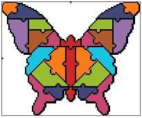 Jigsaw Butterfly