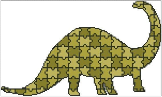 Jigsaw Diplodocus