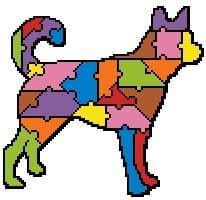 Jigsaw Dog