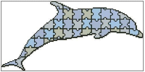 Jigsaw Dolphin