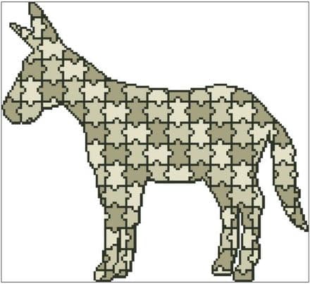 Jigsaw Donkey