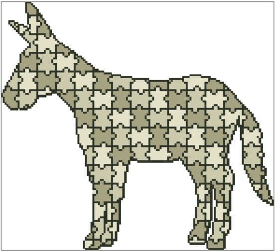 Jigsaw Donkey
