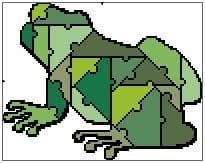 Jigsaw Frog