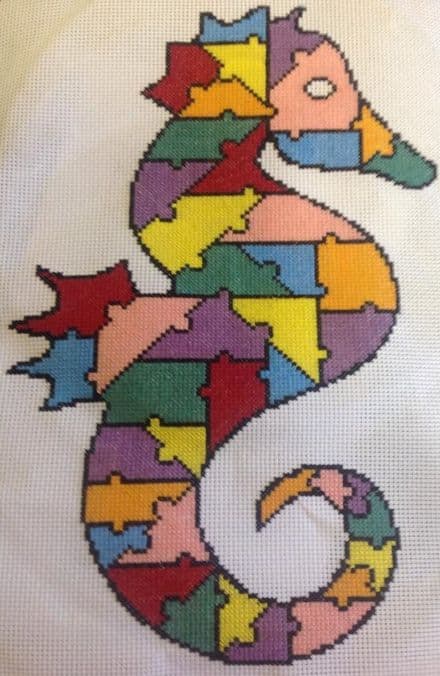 Jigsaw Seahorse