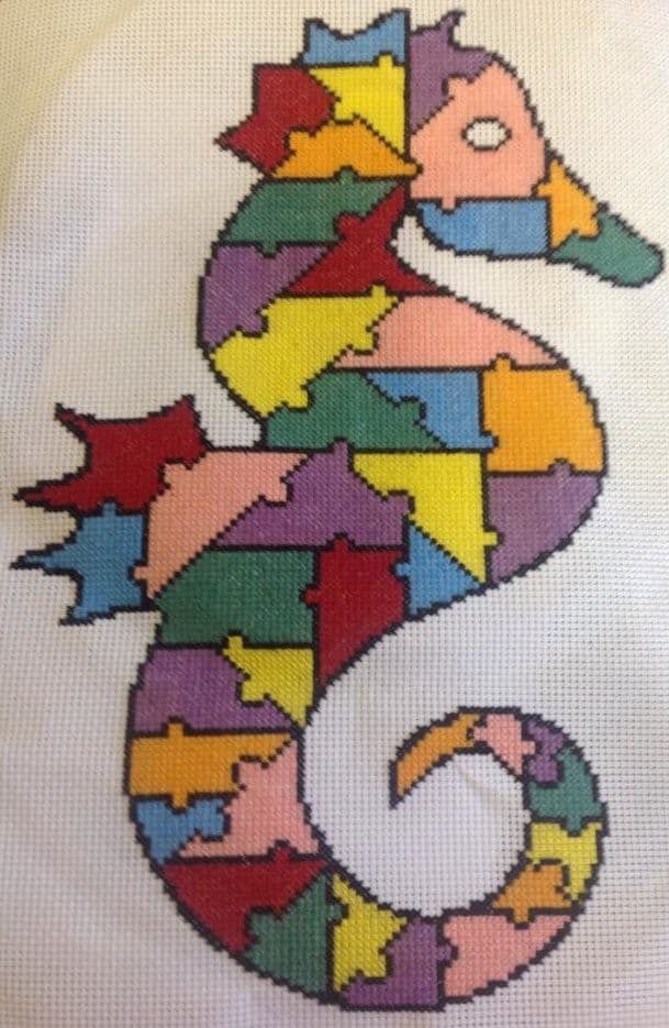 Jigsaw Seahorse