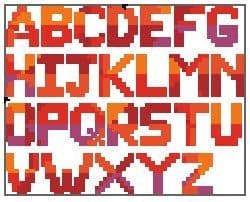 Kaleidoscope Alphabet
