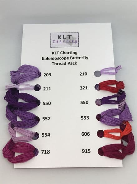 Kaleidoscope Butterfly Thread Pack