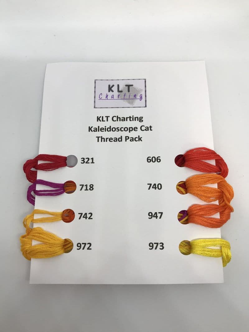 Kaleidoscope Cat Thread Pack
