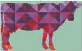 Kaleidoscope Cow