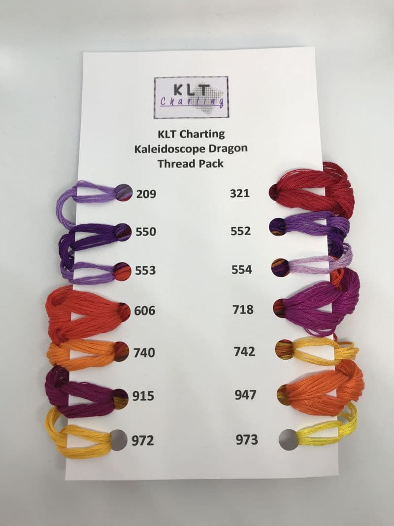 Kaleidoscope Dragon Thread Pack