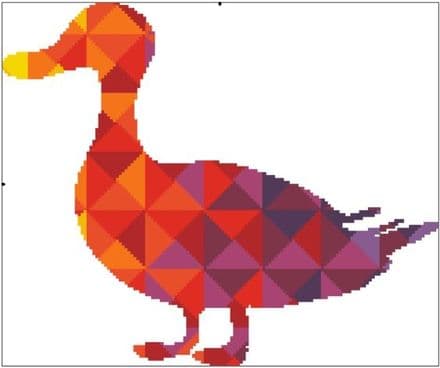Kaleidoscope Duck - Printed Chart