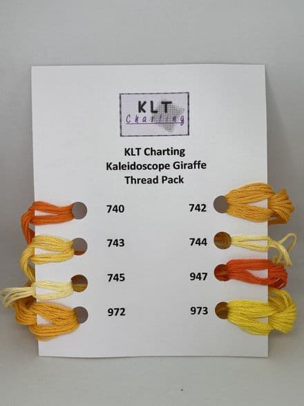 Kaleidoscope Giraffe Thread Pack