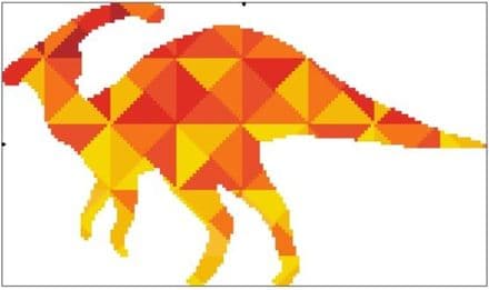 Kaleidoscope Hadrosaur