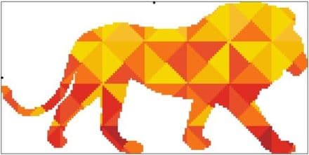 Kaleidoscope Lion