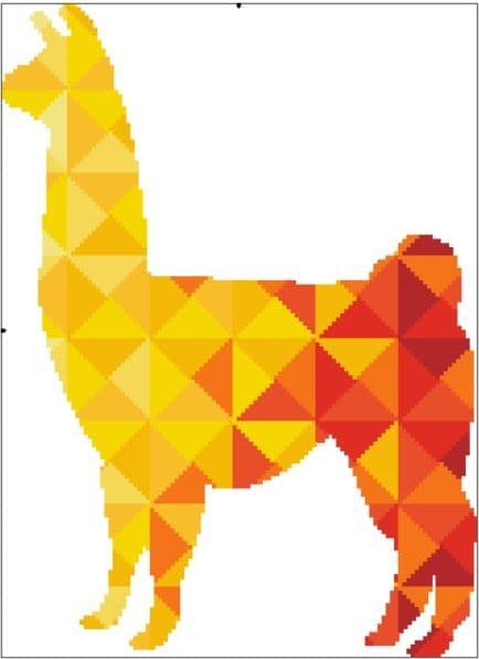 Kaleidoscope Llama