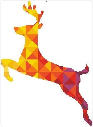 Kaleidoscope Reindeer